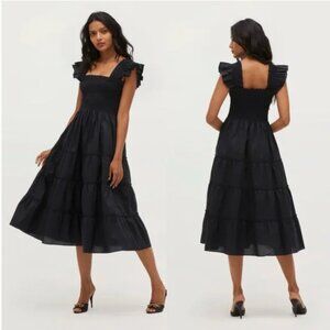 Hill House Black Midi Dress